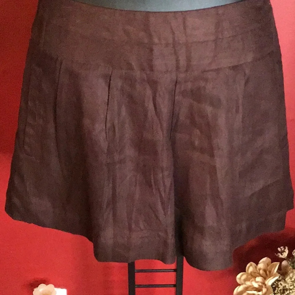 NWT WORTHINGTON LINEN SHORTS SIZE 10 - Picture 2 of 3